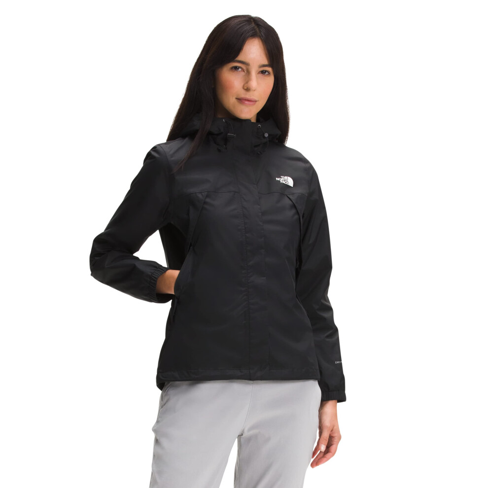 THE NORTH FACE Women's Waterproof Antora Jacket (Standard and Plus Size) TNF Black 3X Plus
