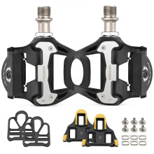 Pedales de velo KOOTU SPD 9/16 """" Pedales de velo de route universelles pedales de bicyclette pedales sans clips adaptees au velo de velo de rout