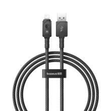 Baseus Schnellladedatenkabel USB - Lightning, 1 m - Schwarz