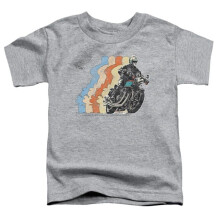 Trevco Sportswear HNDA116-TT-3 Honda Retro Toddler Short Sleeve T-Shirt, Athletic Heather - Large 4T