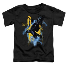 Trevco Sportswear HP8448-TT-2 Harry Potter Urban Elegance Ravenclaw Raven Toddler Short Sleeve T-Shirt, Black - Medium 3T