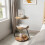 ELECWISH (Brown) LED Sofa Side Table Modern Living Room End Table 6