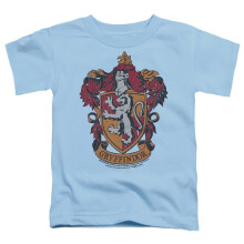 Trevco Sportswear HP8977-TT-3 Harry Potter Gryffindor 2 Toddler Short Sleeve T-Shirt, Light Blue - Large 4T