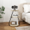 ELECWISH (Wood ) LED Sofa Side Table Modern Living Room End Table 6