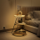 ELECWISH (Wood ) LED Sofa Side Table Modern Living Room End Table 3