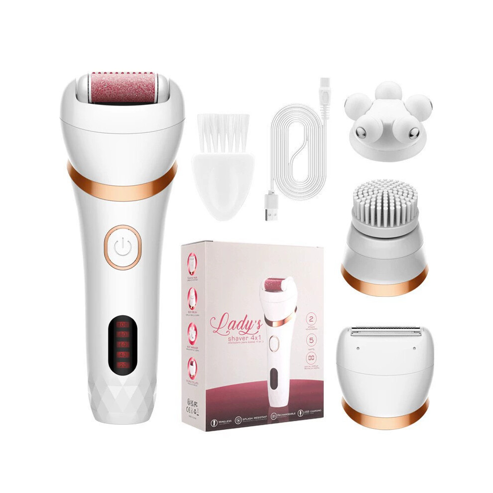 (530) Six-in-one women's hair trimming and shaving instrument private parts shaver electric foot grinding device nose hair trimmer
