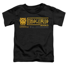 Trevco Sportswear WB338-TT-1 Fantastic Beasts The Secrets of Dumbledore Obscurus Books Logo Toddler Short Sleeve T-Shirt, Black - Small 2T