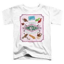 Trevco Sportswear HP8362-TT-3 Harry Potter Honeydukes Hogsmeade Label Toddler Short Sleeve T-Shirt, White - Large 4T