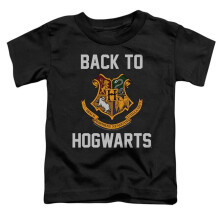 Trevco Sportswear HP8982-TT-1 Harry Potter ID Rather Be At Hogwarts 1 Toddler Short Sleeve T-Shirt, Black - Small 2T