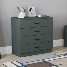 (Jasper Green) Riano 4 Drawer Chest of Drawers Bedroom Storage
