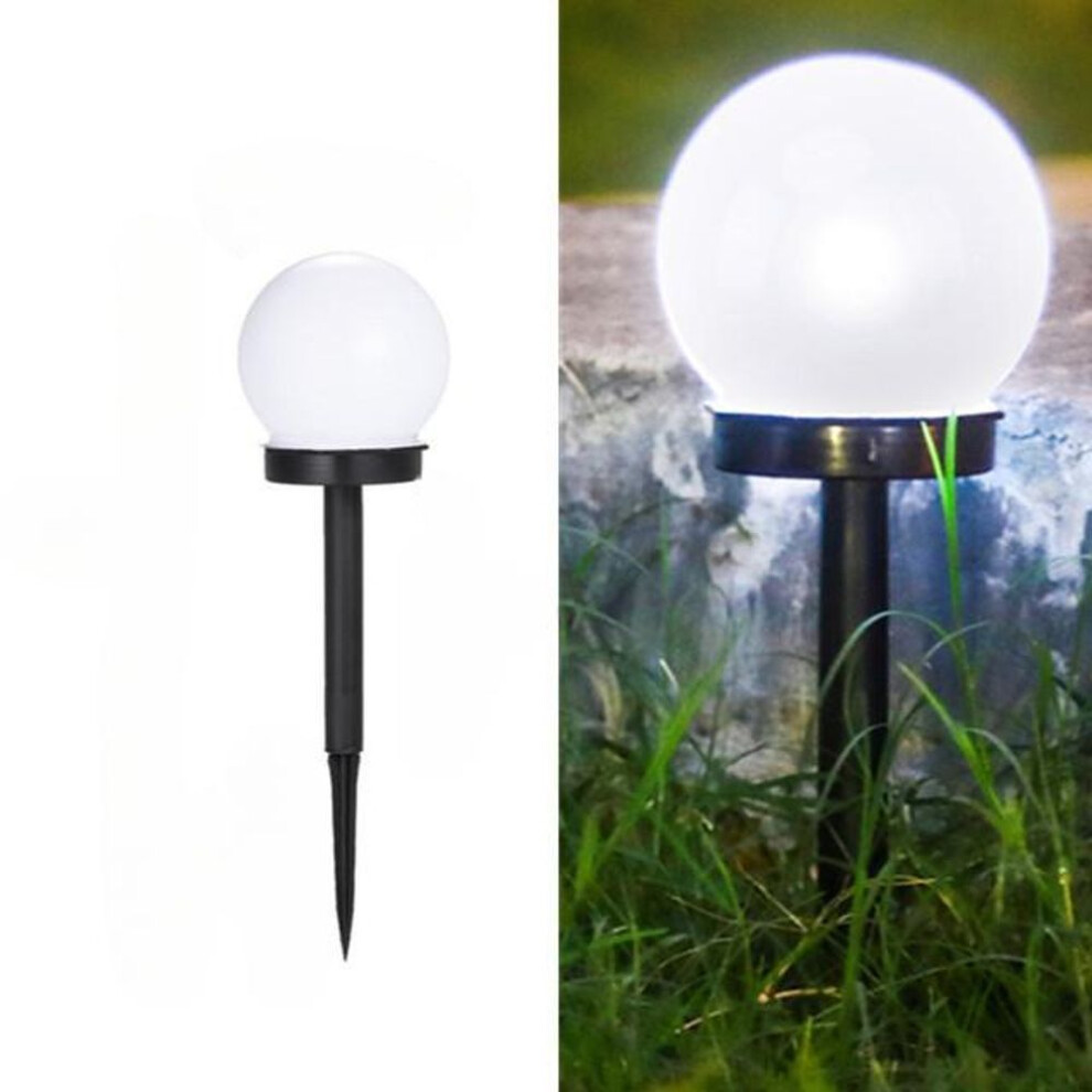 (white, 8 PCS) 1/2/4/8/12pcs Led Solar Garden Light Solar Lamp Outdoor Waterproof Lawn Light Pathway Landscape Lamp For Home Yard Driveway Lawn Park