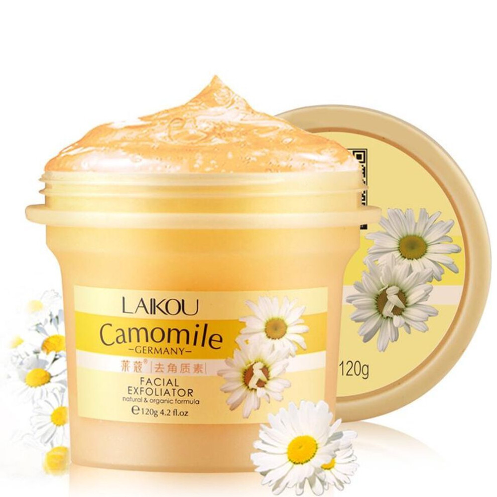 (as the picture, 120g) Face Body Exfoliator Exfoliating Scrub Smooth Beauty Treatment Scrub Cream