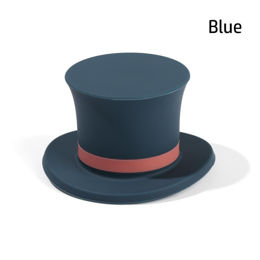(blue) Silicone Stopper for Wine, Beer, Champagne