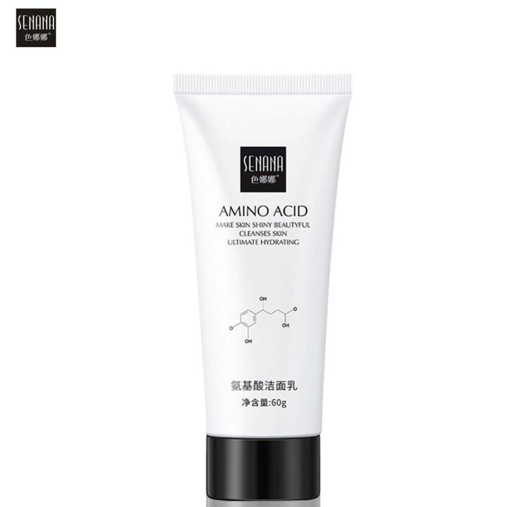 (as the picture, 60g) Senana Nicotinamide Amino Acid Face Cleanser Facial Scrub Cleansing Acne Oil Control Blackhead Remover Shrink Pores Skin Care