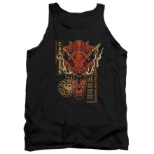 Trevco Sportswear GOT10029-TK-5 House of the Dragon Targaryen Year Adult Tank Top, Black - 2X