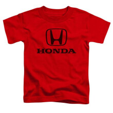 Trevco Sportswear HNDA105C-TT-2 Honda Standard Logo Toddler Short Sleeve T-Shirt, Red - Medium 3T