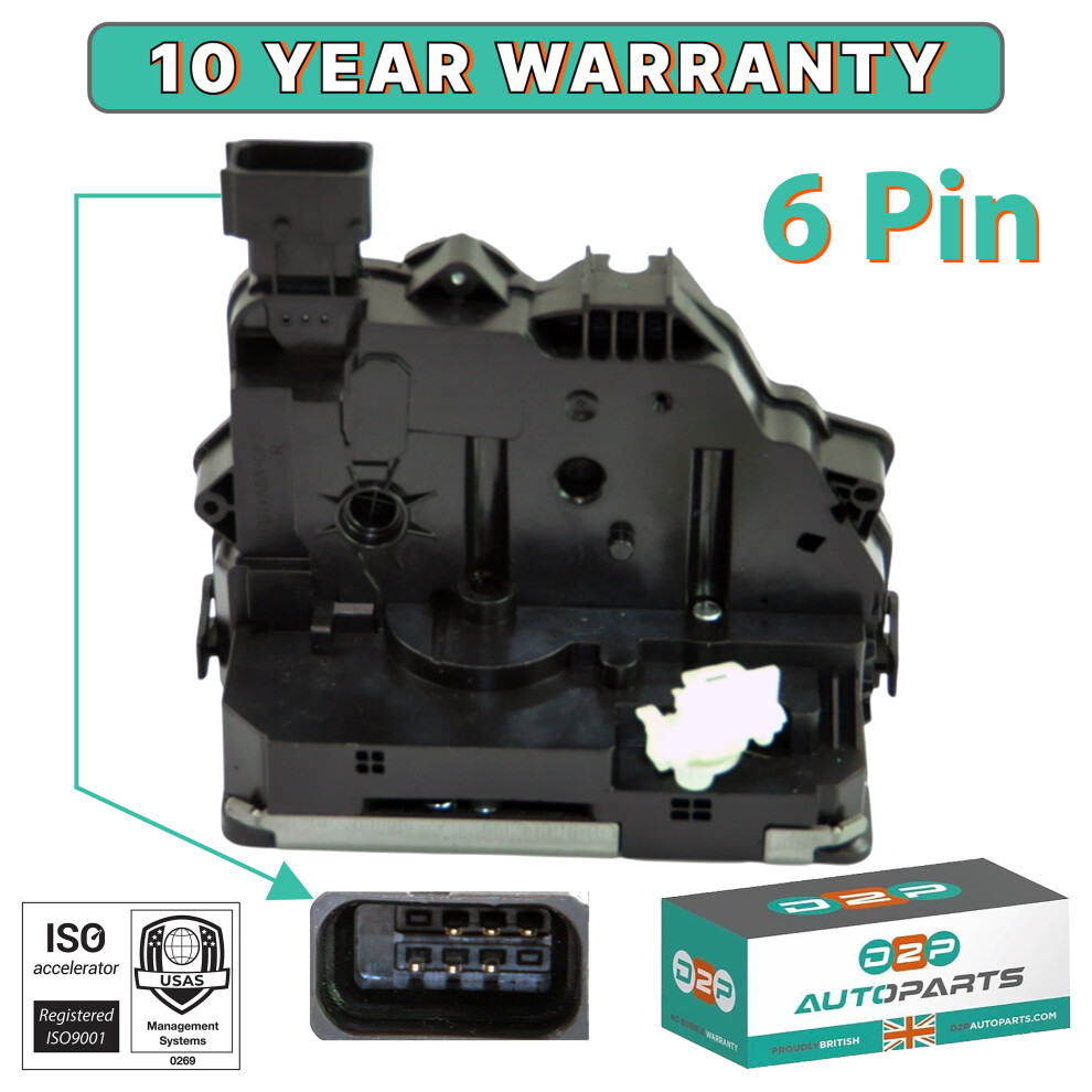 Rear Right Door Lock Actuator Catch For Vauxhall Corsa E 13431844 2014-Onwards 5060520803555