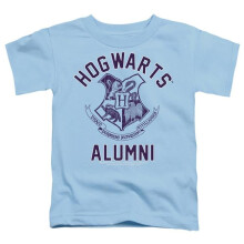 Trevco Sportswear HP8979-TT-3 Harry Potter Hogwarts Alumni 1 Toddler Short Sleeve T-Shirt, Light Blue - Large 4T