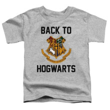 Trevco Sportswear HP8983-TT-1 Harry Potter ID Rather Be At Hogwarts 2 Toddler Short Sleeve T-Shirt, Athletic Heather - Small 2T