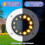 (Warm White) 12LED Solar Power Ground Lights Floor Decking Lawn 7