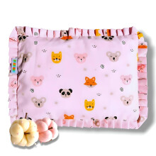 Rai Mustard Seed Head Shaping Pillow 100% Cotton Cover ( pink )