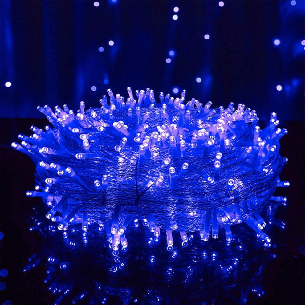 (blue, 20M 200LED) Led Fairy String Lights Garlands Christmas Tree Decorations for Home Garden Wedding Party Outdoor Indoor Decor New Year Gifts