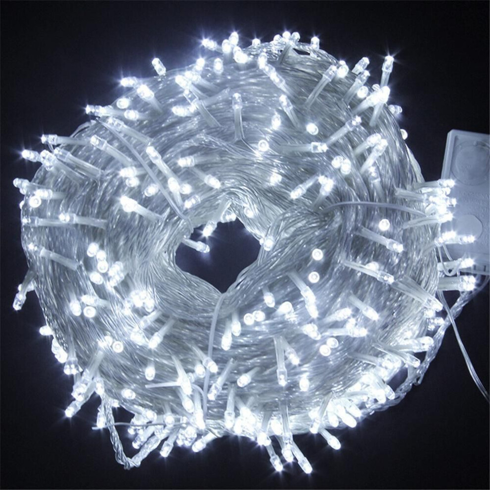 (white, 20M 200LED) Led Fairy String Lights Garlands Christmas Tree Decorations For Home Garden Wedding Party Outdoor Indoor Decor New Year Gifts