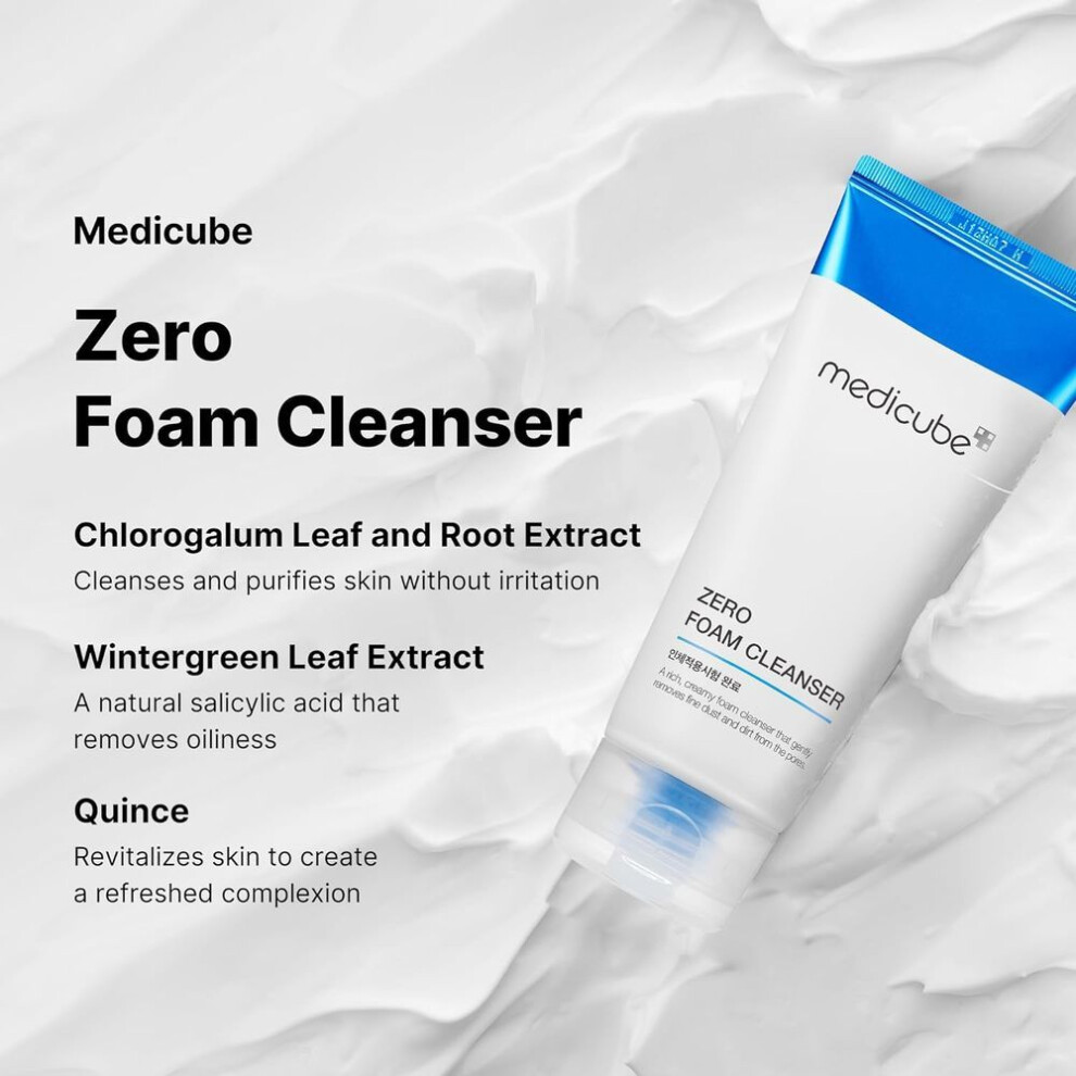 [medicube] Zero Foam Cleanser (renewal) 120g