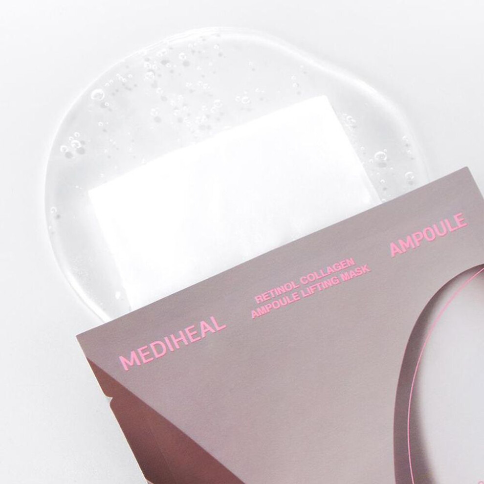 [mediheal] Retinol Collagen Ampoule Lifting Mask 4 Sheet