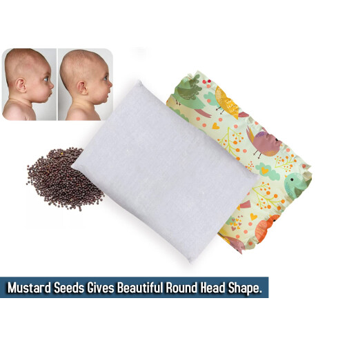 Rai Mustard Seeds Pillow with Lavender ( multicolor ) 2