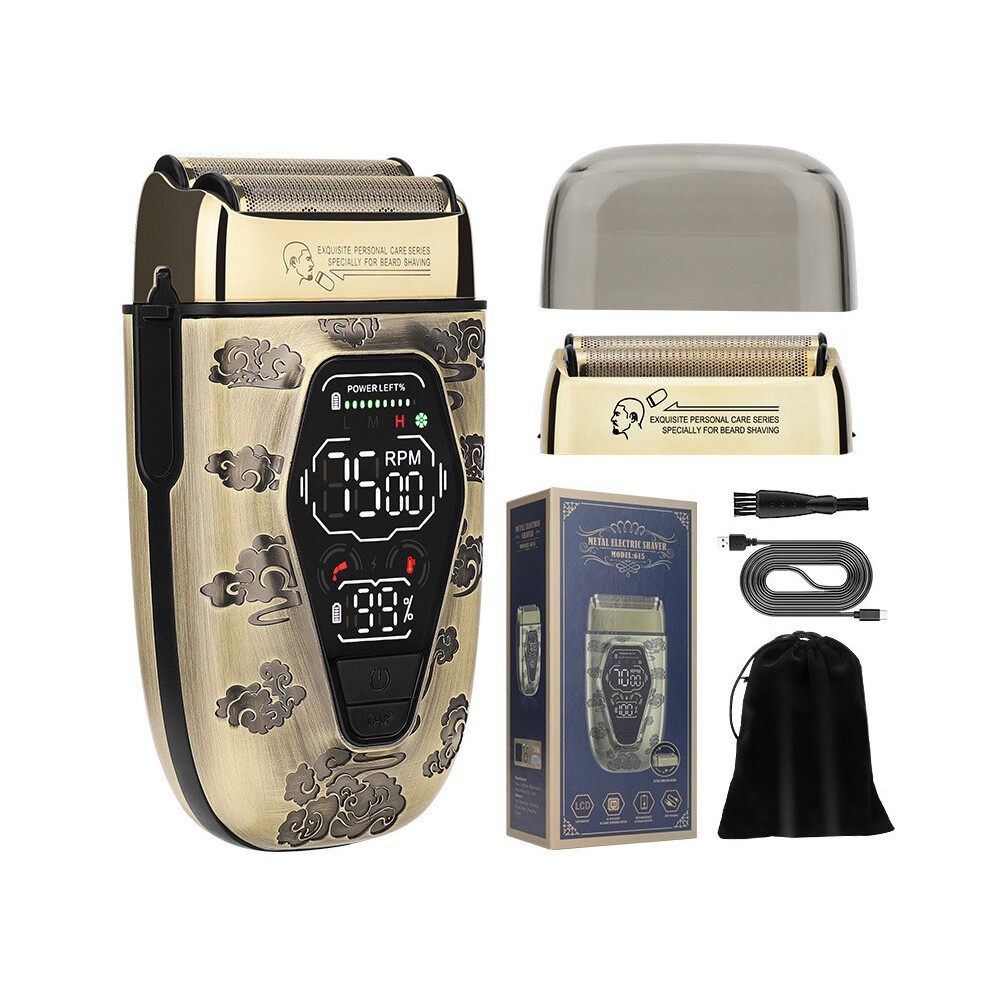 (615, USB model) 3Dawang reciprocating electric shaver men's whitening device multi-functional shaver household bald haircutter
