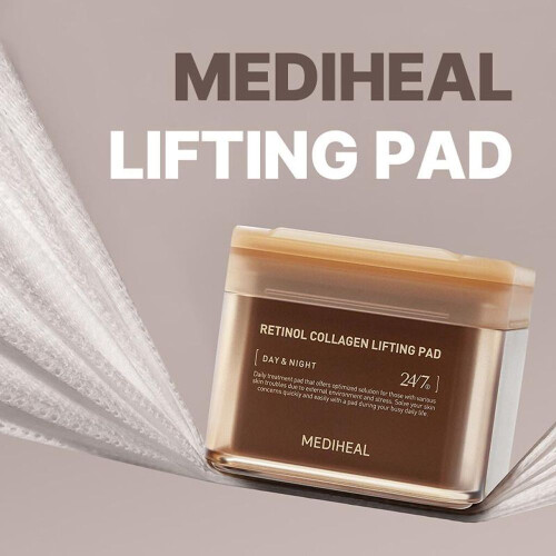 [MEDIHEAL] Retinol Collagen Lifting Pad 180ml 100EA 1