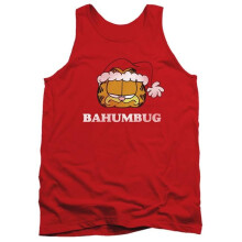 Trevco Sportswear GAR600-TK-3 Garfield Bahumbug Adult Tank Top, Red - Large