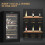 Homcom 24 Bottles Wine Fridge with Glass Door Digital Touch Screen Control LED Light 3