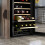 Homcom 24 Bottles Wine Fridge with Glass Door Digital Touch Screen Control LED Light 6