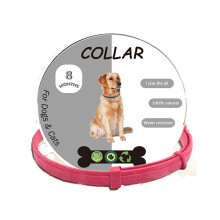 (Dog Red) 8 Month Protection Flea and Tick Collar Anti-mosquitoes Pet Supplies Chihuahua