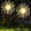 (Warm White) 2 Pack 120 LED Firework Solar Lights Outdoor Garden 1