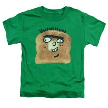 Trevco Sportswear CN524-KT-1 ED Edd N Eddy ED Toast Toddler Short Sleeve T-Shirt, Kelly Green - Large 4T