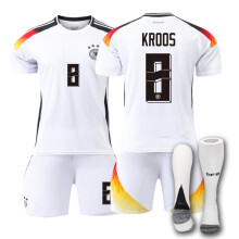 (24(130-140CM)) Comfortable 2425 Germany Home KROOS #8 Training Suit With Socks