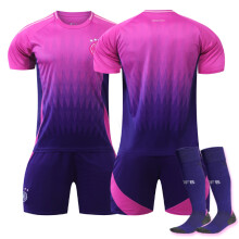 (28(150-160CM)) Comfortable 2425 Germany Away Unnumbered Training Suit With Socks