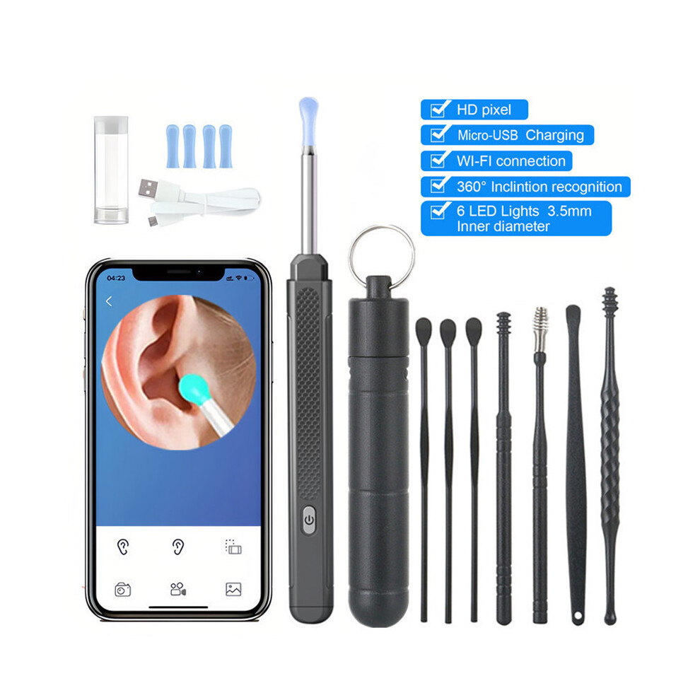 Misscc (White) Rechargeable Ear Wax Removal Tool With Camera