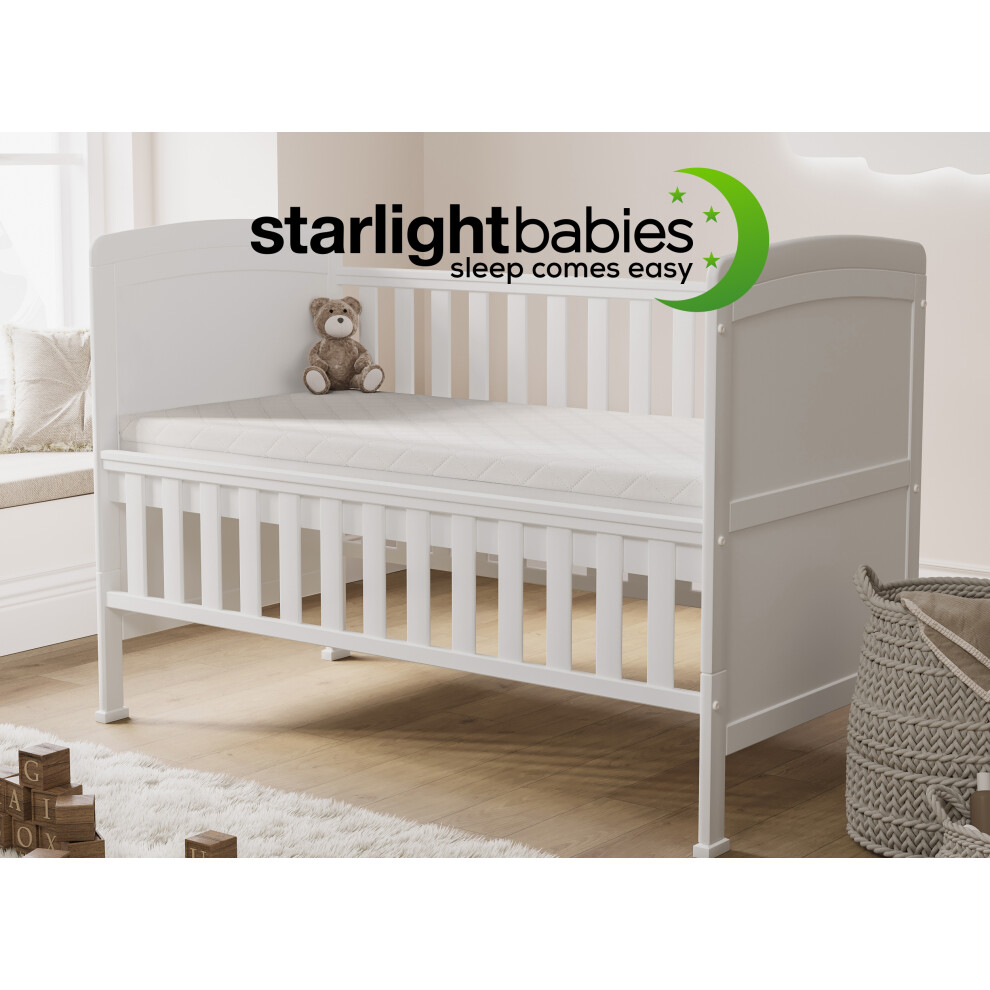 (70Cm X 140Cm, 7.5Cm) Starlight Babies Eco-Comfort Cot Mattress Starlight Beds