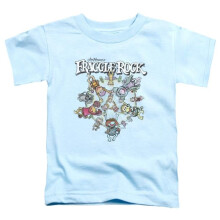 Trevco Sportswear FR117-TT-1 Fraggle Rock Spinning Gang Toddler Short Sleeve T-Shirt, Light Blue - Small 2T