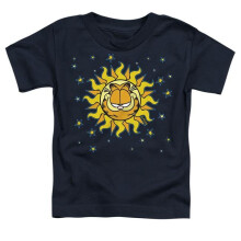 Trevco Sportswear GAR124-TT-3 Garfield Celestial Toddler Short Sleeve T-Shirt, Navy - Large 4T