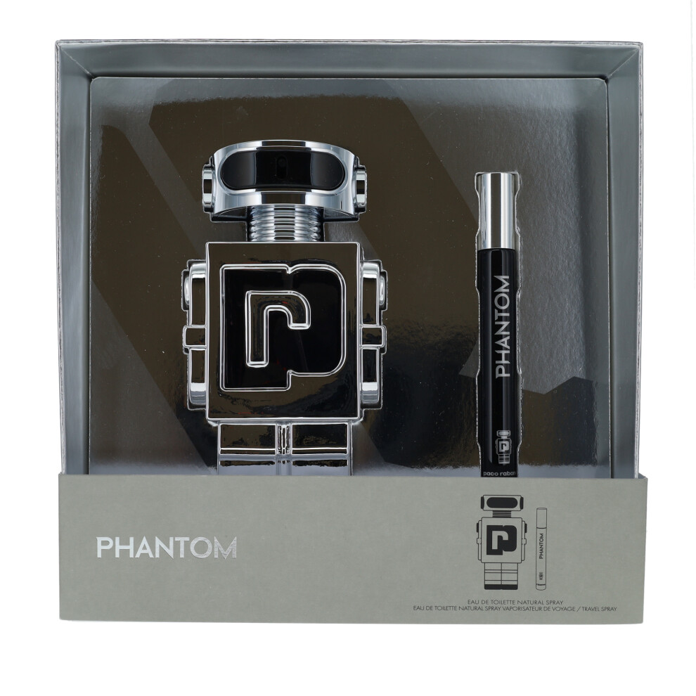 Paco Rabanne Phantom Gift Set 100ml Eau de Toilette & 10ml EDT for Men