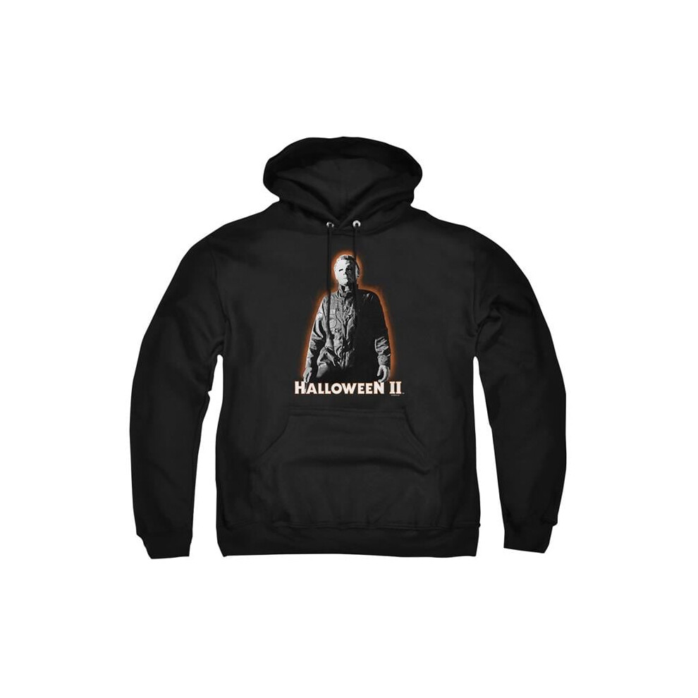 Trevco Sportswear UNI392-AFTH-8 Halloween II Michael Myers Adult Pullover Hoodie, Black - 5X-image-OPC-PGD66VY-NEW