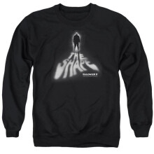 Trevco Sportswear UNI477-AS-3 Halloween II The Shape Adult Crewneck Sweatshirt, Black - Large