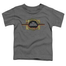 Trevco Sportswear ELC100-TT-3 Electric Company Logo Toddler Short Sleeve T-Shirt, Charcoal - Large 4T