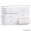 Vida Designs (White) Riano 6 Drawer Chest Modern Bedroom Storage 4