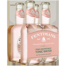 Fentimans 44418 6.7 oz Pinkgrapefruit Tonic Water, Pack of 4